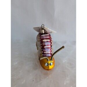 Christopher Radko Escar Go Go Snail Christmas Ornament Spring Antennae 2000